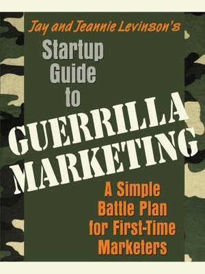 cover image of Startup Guide to Guerrilla Marketing